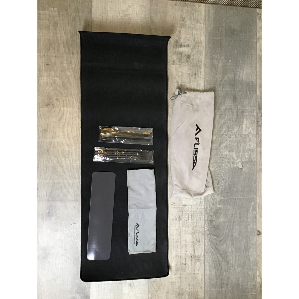 FLISSA AR-15 Gun‎ Cleaning Mat Set Tool Kit with Storage Bag 12"x36" Non-Slip - Picture 2 of 4